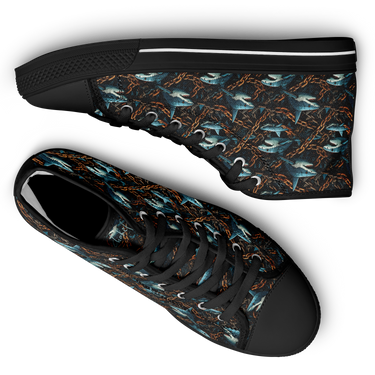 Chokefish™ Urban Peak Retro High Tops-Marine-009-2